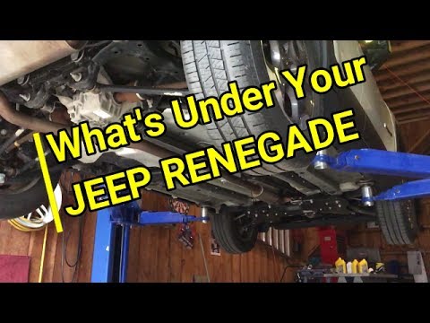 What is Under the Jeep Renegade?