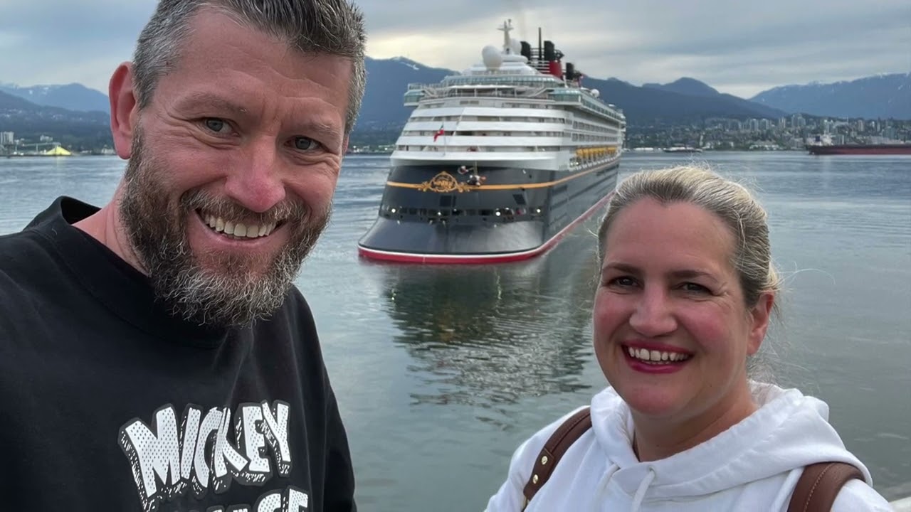 Unsere Embarkation auf der Disney Wonder in Vancouver für die DCL Cruise nach Alaska 2022-05-23