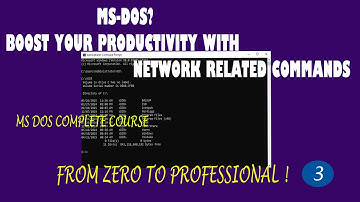 Advanced MS-DOS NETWORK related Command Tips and Tricks #youtubevideo #trending #trendingvideo