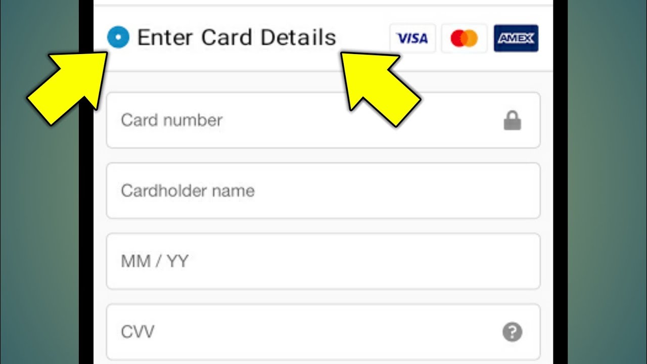 card holder name คือ อะไร  2022  How To Enter Card Details Of Credit Card And Debit Card | Card Number/Card Holder Name/Cvv