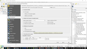 QGIS - Module 3 (2/10) : Ajout des données texte (csv)
