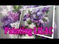 Букет сирени пышный. Картины с сиренью. Живопись маслом. Painting lilac. Oil painting (HD)