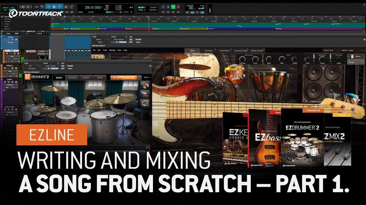 Writing and Mixing a Song From Scratch – Part 1 - YouTube