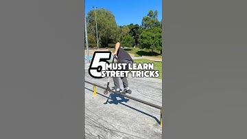 5 must learn street scooter tricks 🛴 #fsl #scootertricks #scootertips #scooterlessons #scooter