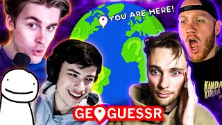 TIMTHETATMAN REACTS TO LUDWIG, DREAM AND GEORGE VS RAINBOLT IN GEOGUESSR