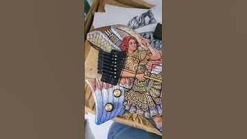 Saint Michael headless guitar carving #carving #carvingwood #sculpture #headlessguitar #artwork #art