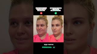 Persona app 😍 Best video/photo editor 💚 #cosmetics #makeup #fashion screenshot 4