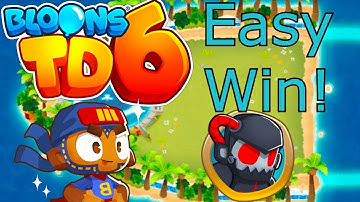 How to beat Polyphemus on Hard! (No Monkey Knowledge) Bloons TD 6