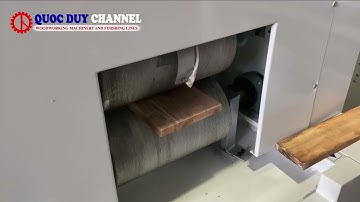 Máy Cán Vân Gỗ 2 Mặt Gia Công Hiệu Quả | Quốc Duy Máy Chế Biến Gỗ