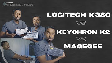 Keychron K2 Review & Comparison vs Logitech K380 vs Macgee Mechanical Keyboards
