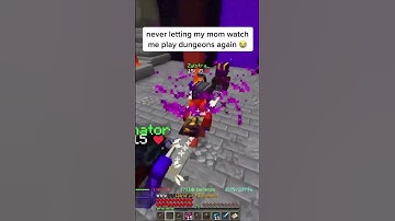 MY MOM RUINED MY SKYBLOCK CLIP 😭 (Hypixel Skyblock)