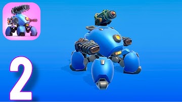 Little Big Robots - Gameplay Walkthrough Part 2 - Kumiho & Fujin (ios,Android)