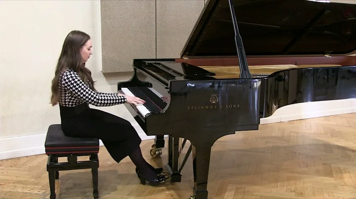 B. Smetana - Concert etude in C major - Kristina M...