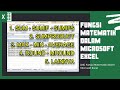 [04] Fungsi Matematik dalam Microsoft Excel