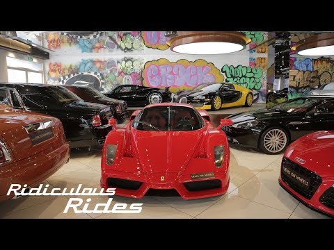 Inside Dubai’s $45 Million Supercar Showroom | RIDICULOUS RIDES