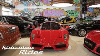 Subscribe to barcroft cars: https://goo.gl/vbksu2 a supercar salesman
is catering the millionaires of dubai with showroom cars worth
staggering $45...