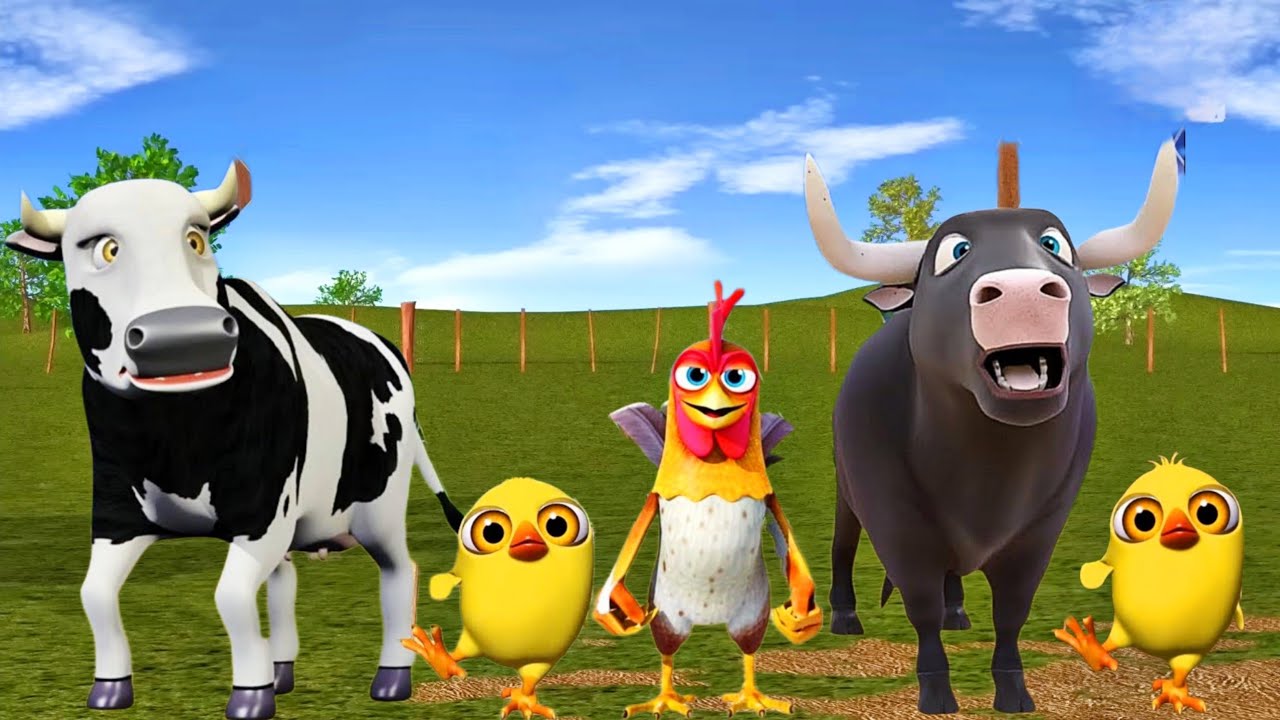 El Pollito y El Tractor  - Canciones de la Granja de Zenón | el Pollito y el Tractor de la Granja