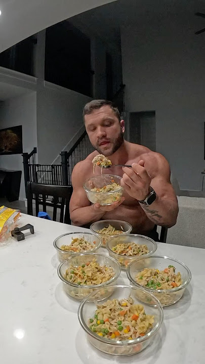 Chicken noodle soup high-protein meal prep all I make is high protein meals. #fitmeals