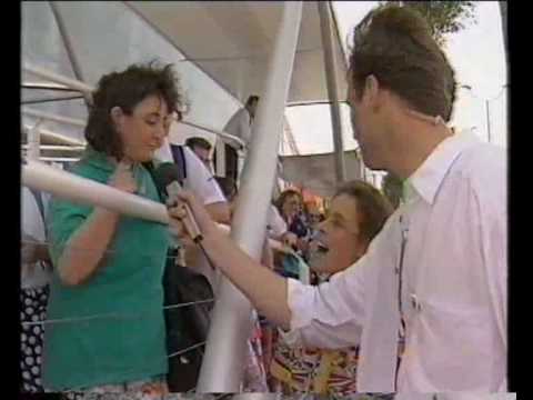 BLUE PETER EXPO 92 Seville Sevilla Diana appearance