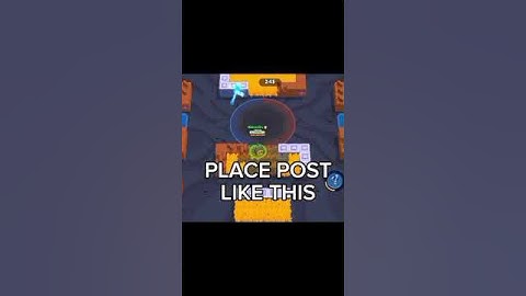 ☠️ Chuck hot zone pro guide #brawlstars #shorts