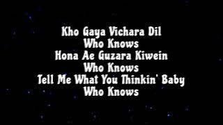 Who Knows | So Dee | Yo Yo Honey Singh | Full Song Lyrics |