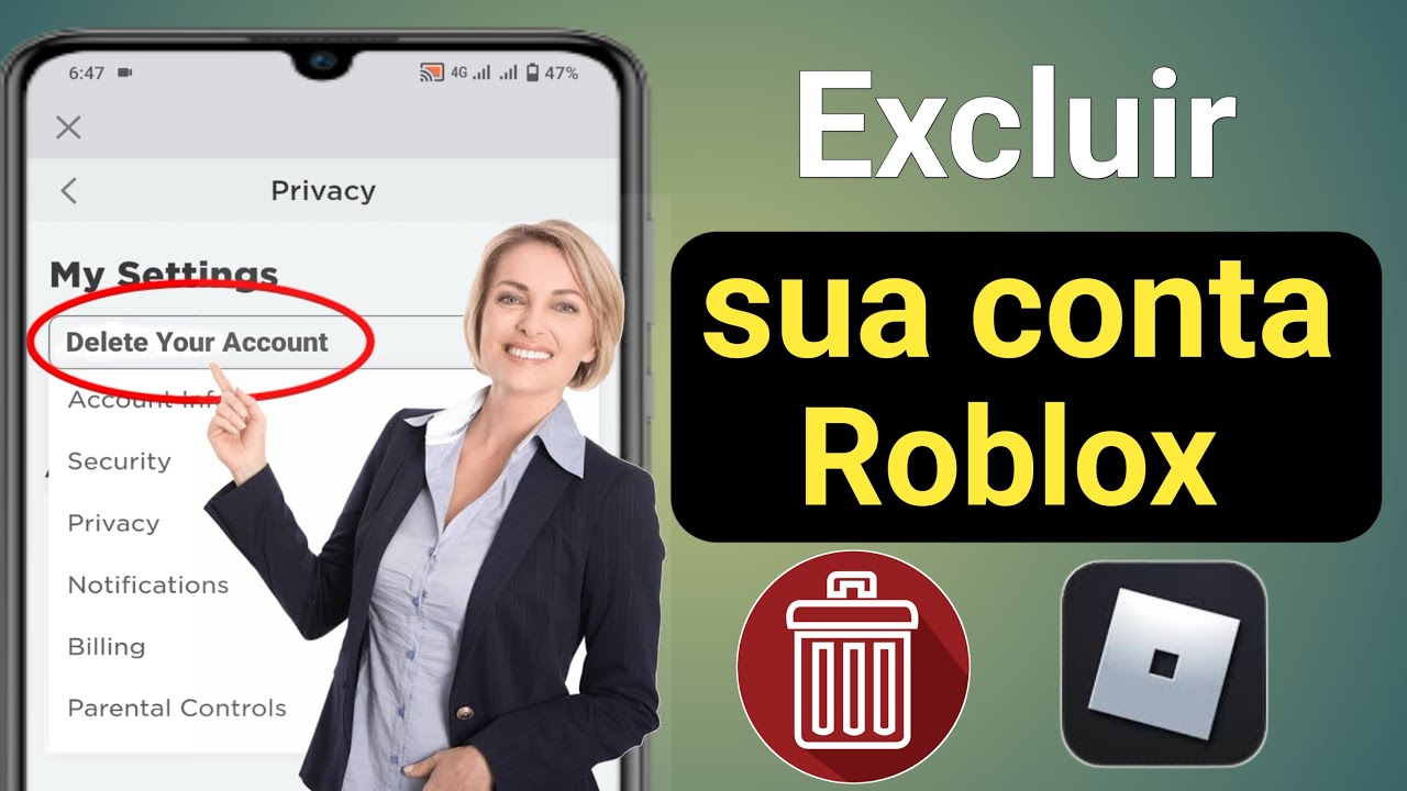 Como excluir sua conta do Roblox (novo processo 2023)