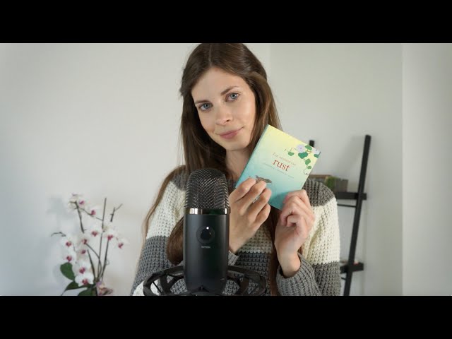 ASMR | quote #1 - whispering, reading & tapping