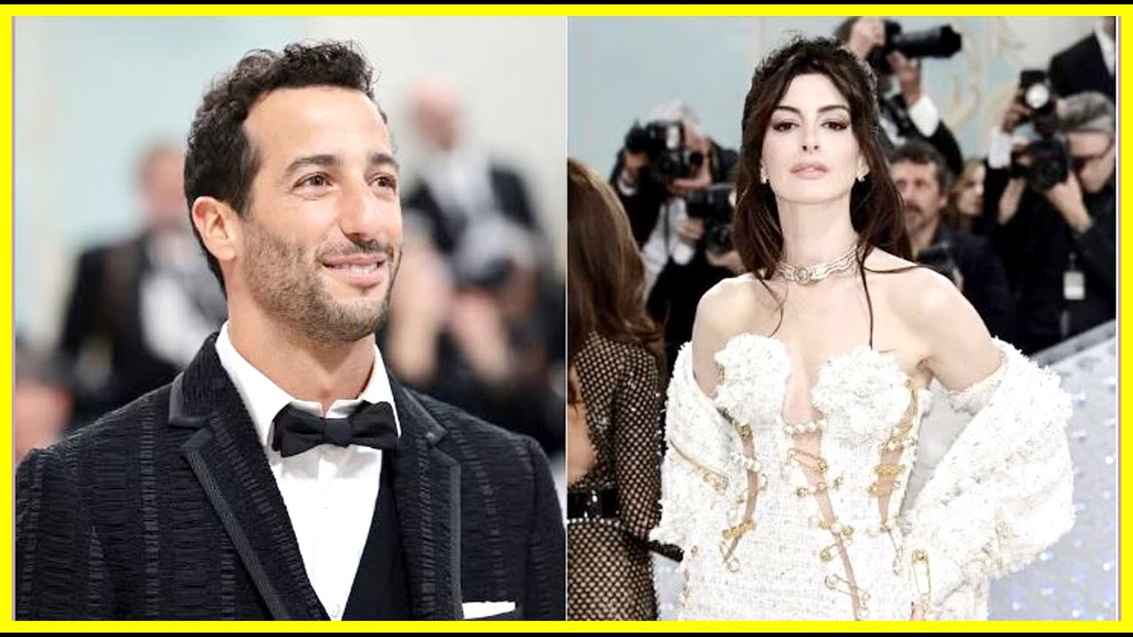 Daniel Ricciardo reveals the emotions that led to Anne Hathaway's viral ...