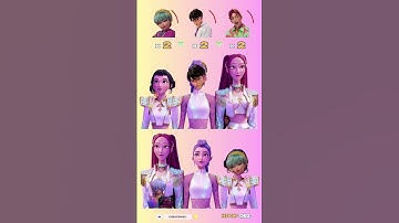 Kpop Demon Hunters FIND THE ODD ONE OUT #kpop #kpopdemonhunters #유백합 #김프로 #zepeto #kpoppquiz