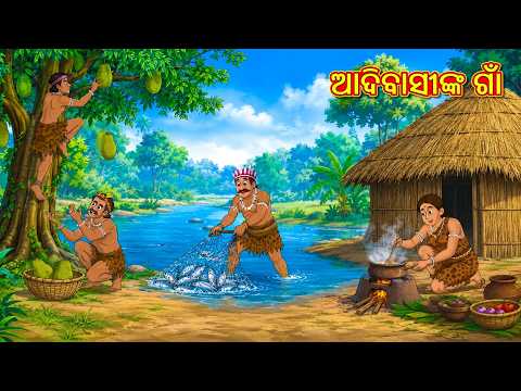 ଆଦିବାସୀଙ୍କ ଗାଁ | New Odia Stories | ଓଡିଆ କାହାଣୀ | Gapa Odia | Stories in Odia