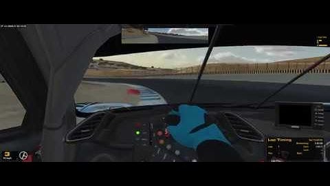 Walk-through lap of Laguna Seca in a Ferrari GT3 car, With TMTD Will Chadwick (iracing)