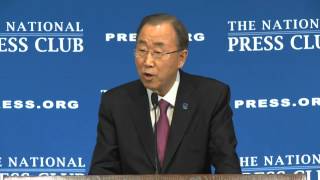 Ban Ki-moon calls for a ceasefire in Yemen