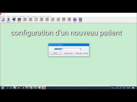 Configuration dun nouveau patient @KHEZOUZHamza