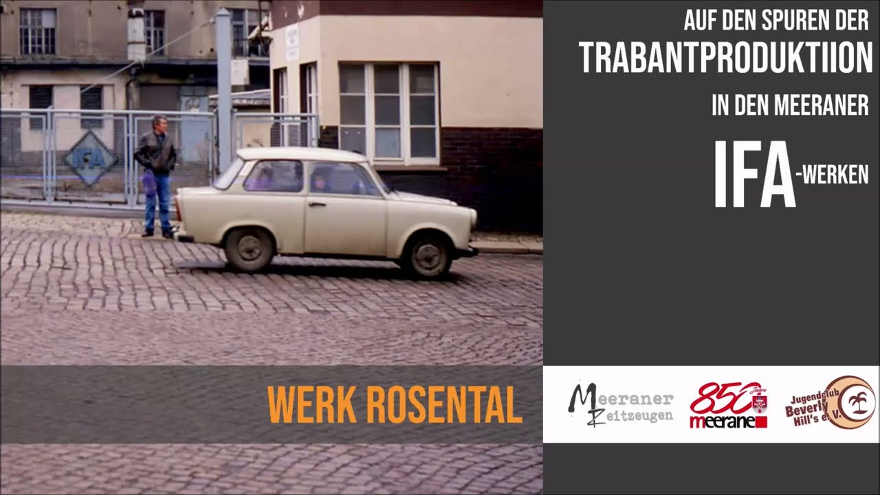 Werk Rosental Trabantbau - Meeraner Zeitzeugen - Jugendclub Beverly Hill's e. V. Meerane