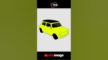 Mini Cooper Vector Image