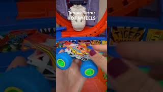 Torque Terror #MonsterTruck from the #GLOWintheDARK #HotWheels set #asmr