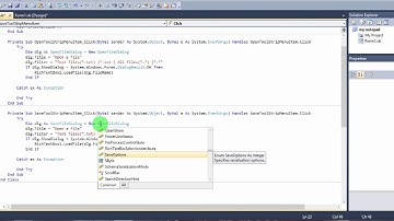 How to make notepad in VB 2010 express