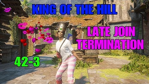 Uncharted 4 Multiplayer - LATE JOIN TERMINATION! - BRUTAL 42-3!! - King of the Hill! OG - OLD SCHOOL