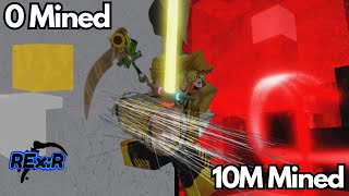 Rex: Reincarnated ORE COMPLACATION! 0 - 10M Mined! [Beginners Luck Edition] ⚠️REDONE⚠️