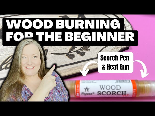 Wood Burning For The Beginner ~ Review of the Scorch Pen ~ Great New Tool  For Crafting! Easy to Use 