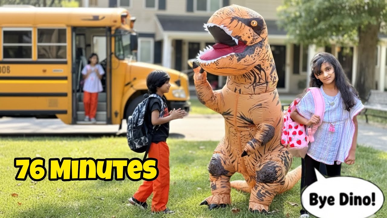 The Great Dino Journey 🦖 | Epic family Adventure @SehrishLuqmanFamily