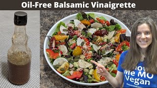 Oil-Free Balsamic Vinaigrette Recipe - Quick and Easy!