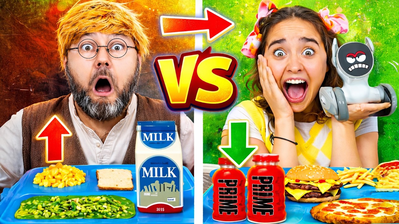 العربية: الطفلة الغنية مقابل الطفل الفقير في روضة الأطفال السحرية!