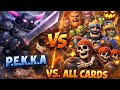 Clash Royale Pekka vs all Cards | Clash Royale Pekka Decks | Clash Royale Pekka Power | Pekka Evolve