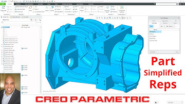 Creo Parametric - Part-Level Simplified Reps