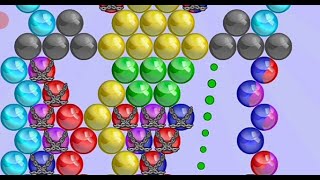 Bubble Shooter Level 487 / Playing Bubble Shooter // Game Bubble Shooter // Best Offline Game
