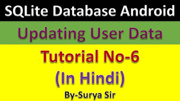 Android SQLite Database Tutorial No-6 (In Hindi)