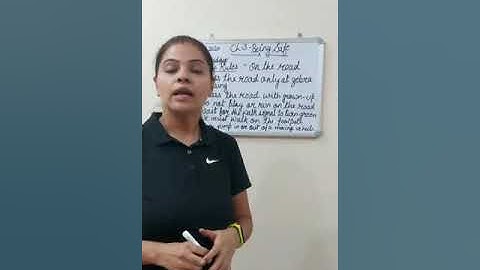 10 July,2020 Class-2 EVS- Revision of Ch-3 Being safe video 2