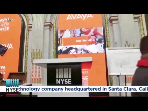 Watch Live as Avaya Holdings Corp. rings the Opening Bell in celebration of their new listing