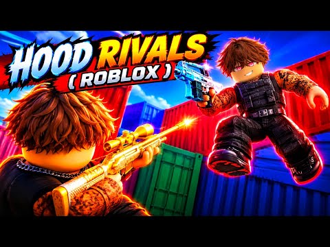 INSANE PvP Battles in Hood Rivals 🔫 ( Roblox )